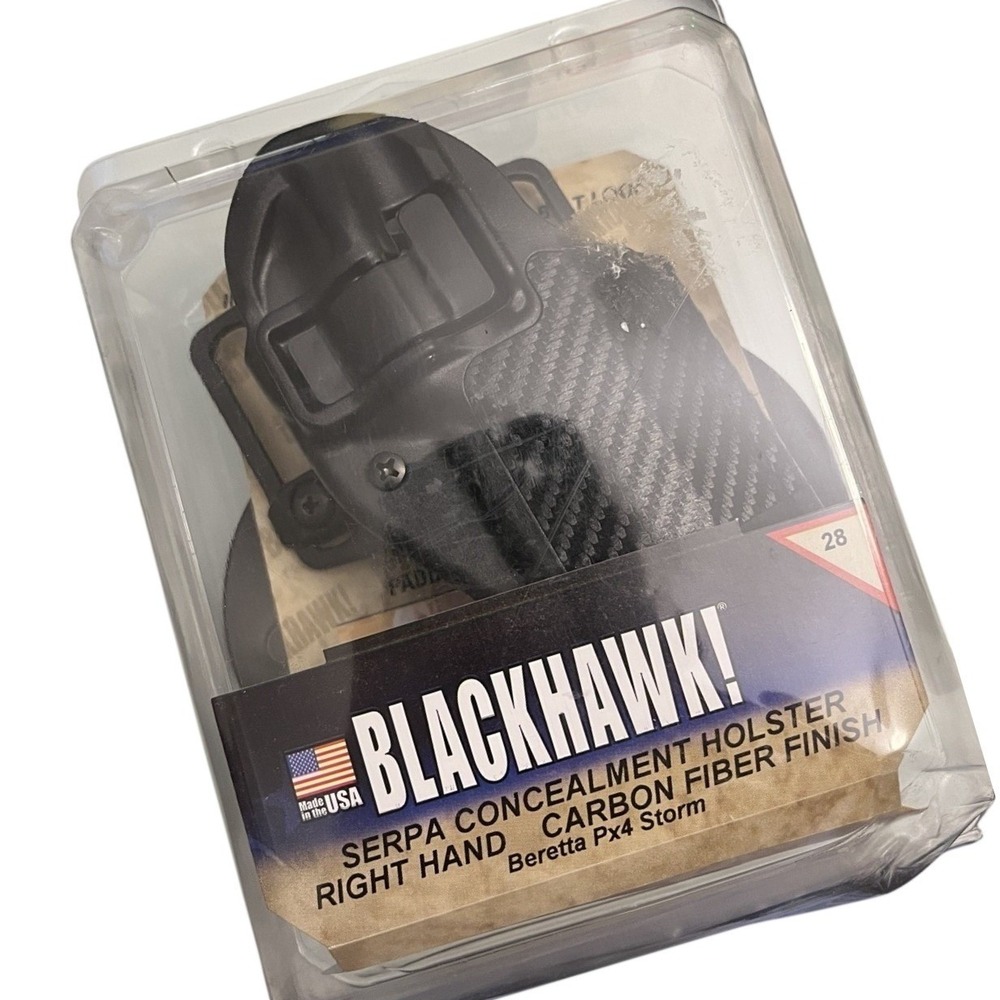 New Blackhawk 28 SERPA Concealment Holster Right RH Beretta Storm Belt Paddle